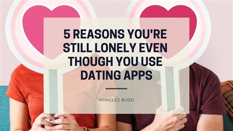dating apps loneliness